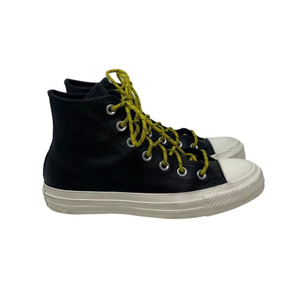 Converse Chuck Taylor All Star Hi Limo Leather - Women's Size 7/Men's Size 5 - Picture 3 of 10